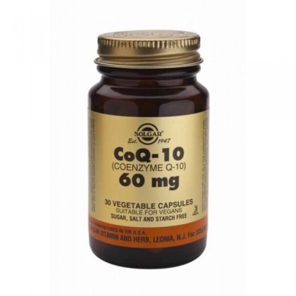 SOLGAR Coenzyme Q-10 60mg 30 Κάψουλες